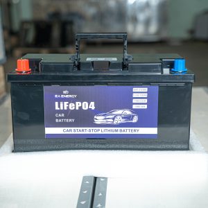 Pin lithium đề, khởi động EA Energy 12,8V 100Ah - Model EA12100S